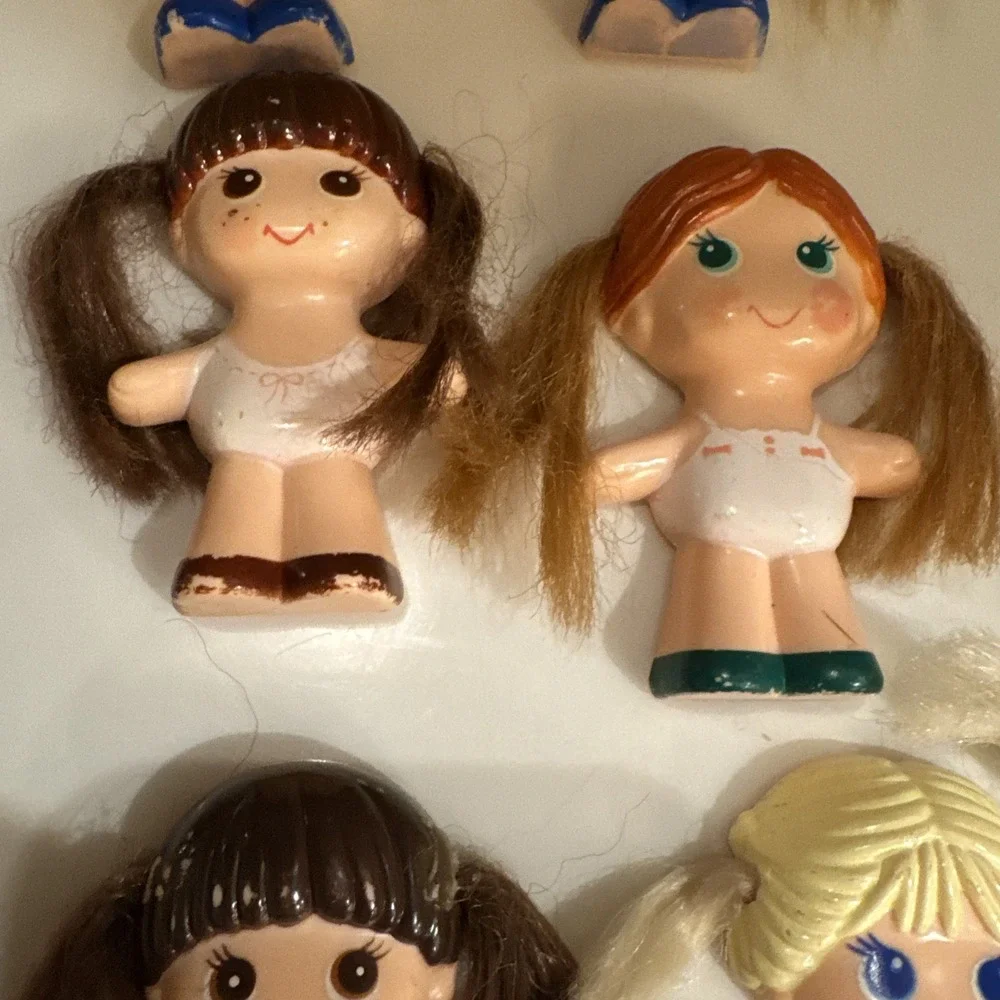 Vintage 1979 1981 KTC Knickerbocker Dolly Pop‎ Dolls & Outfit Accessories LOT